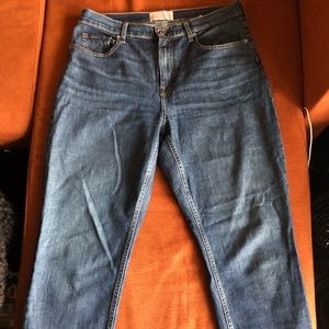 Everlane High Rise Straight Leg Jeans, 31